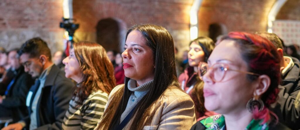 Camila Vitalis coordinadora de infraestructura en la JORNADA DE INFRAESTRUCTURA EDUCACIÓN PÚBLICA