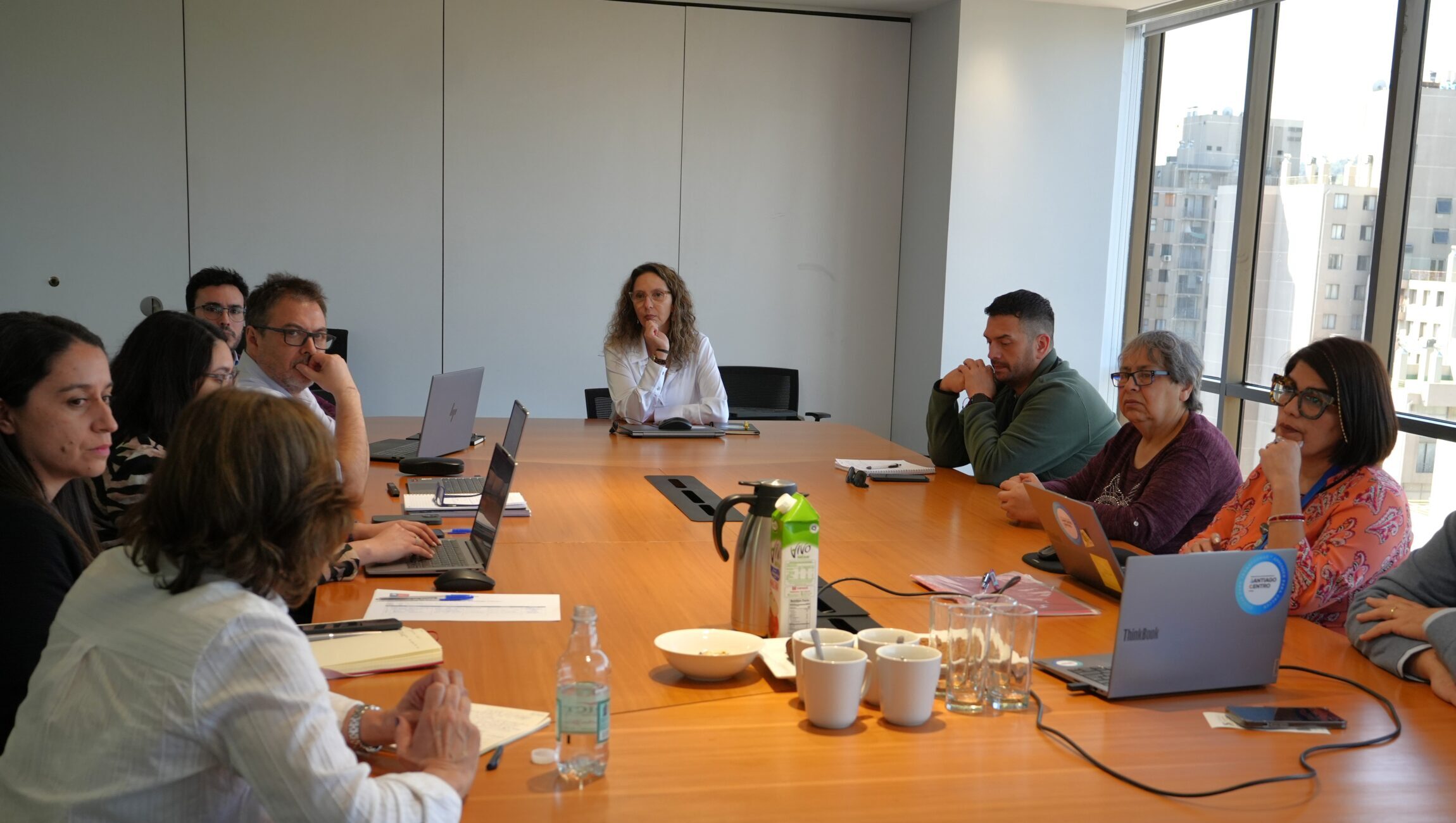 SLEP Santiago Centro presenta planificación estratégica 2025-2031