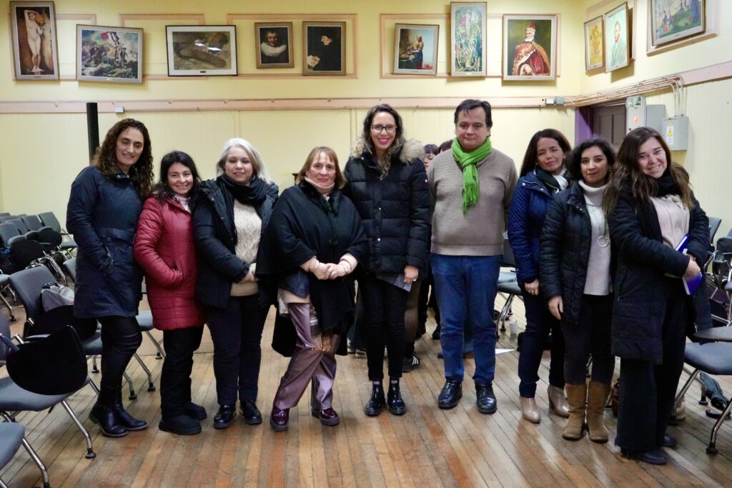 Visita pedagógica Liceo 1 Paulina Retamales SLEP Santiago