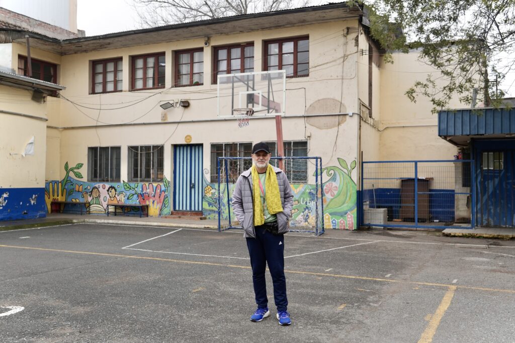 Profesor educación física Julio Faundes Escuela Ciudad Santiago de Chile10