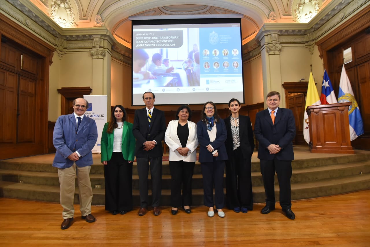 Clapes UC: Escuelas con directores ADP presentan mejores aprendizajes de sus estudiantes